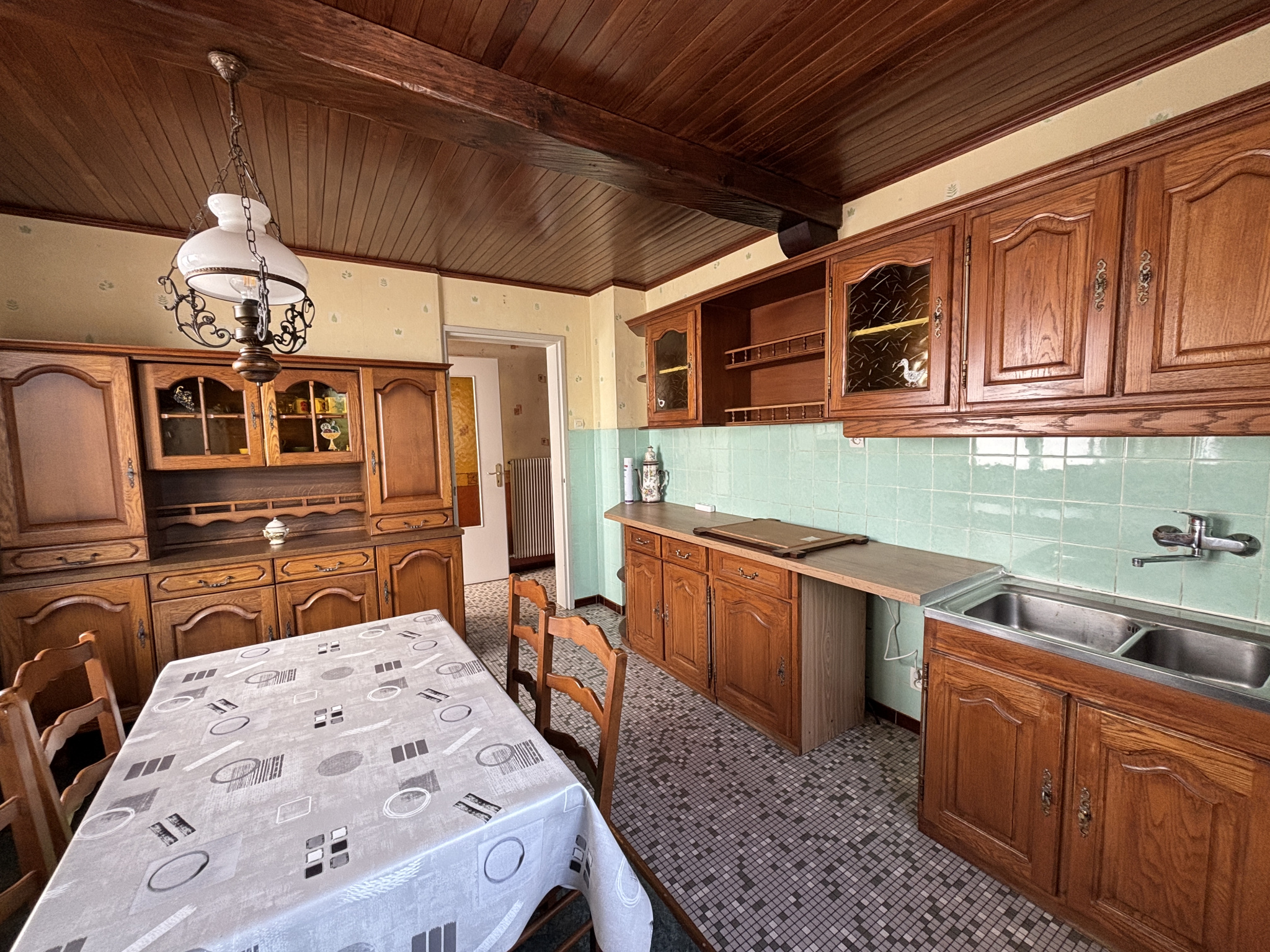 Maison de plain-pied avec fort potentiel   94 m2 sur 6,9 ares à Geudertheim
