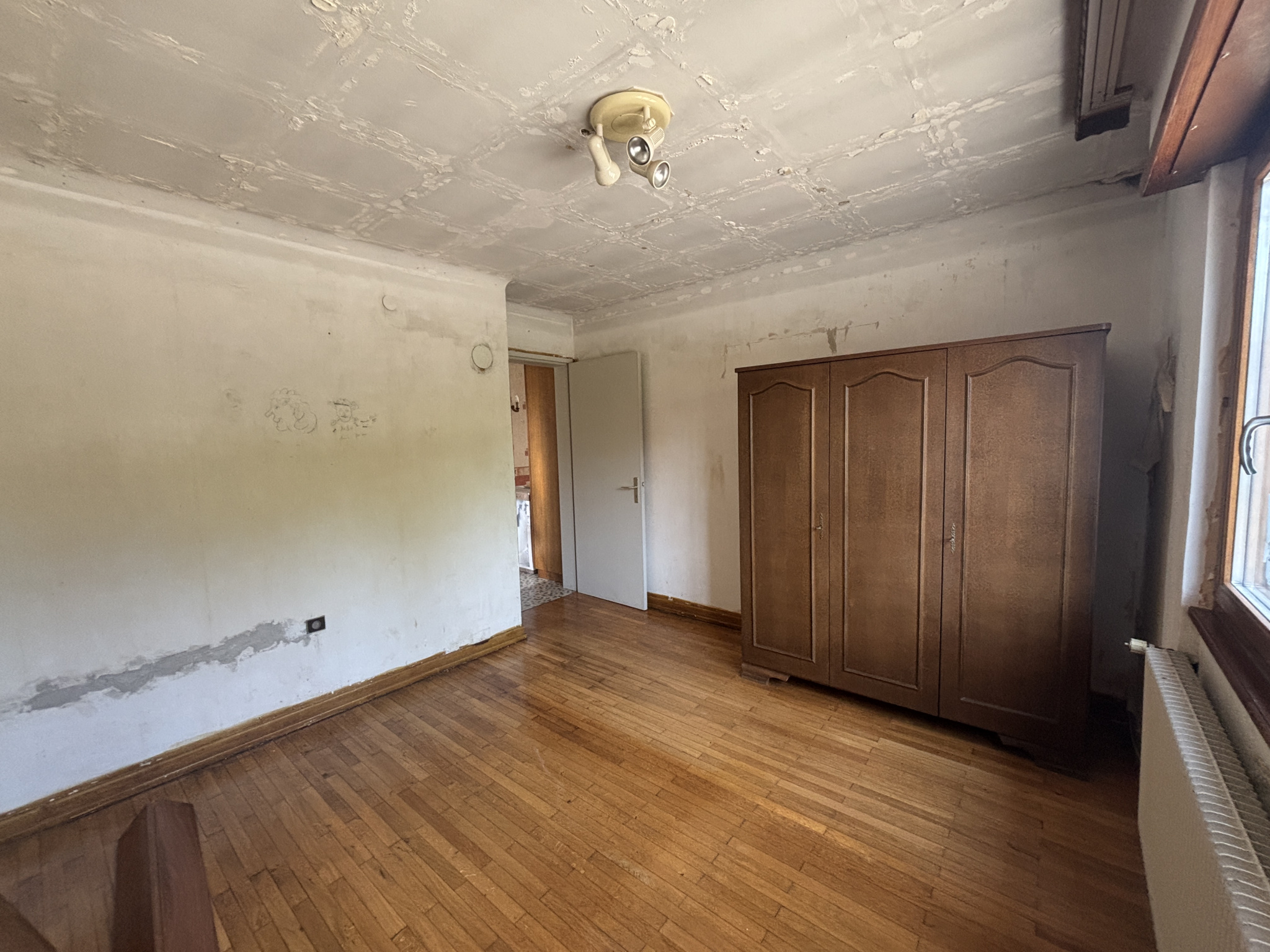 Maison de plain-pied avec fort potentiel   94 m2 sur 6,9 ares à Geudertheim